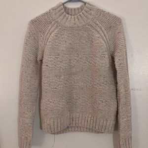 Cozy Prana Pullover Cropped Knit Sweater